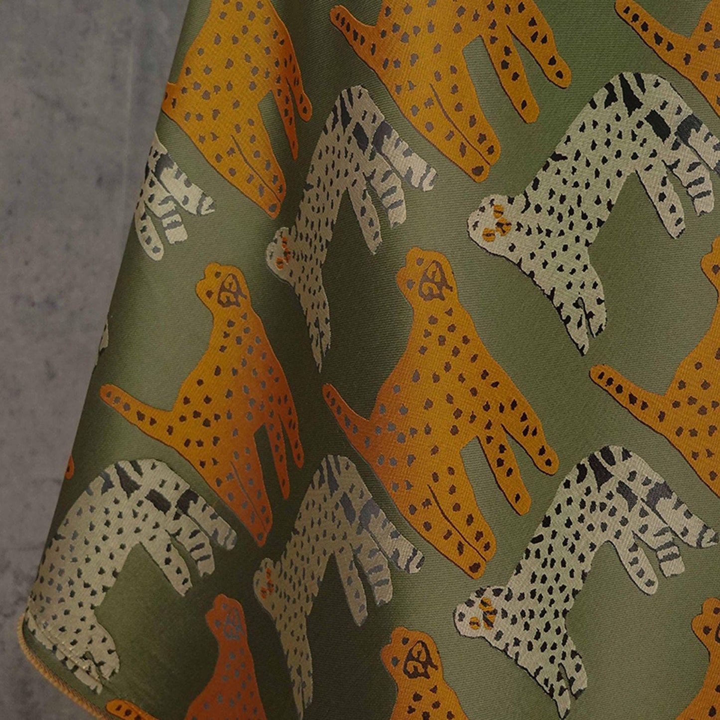 Leopard Jacquard Woven Fabric: Metallic Floral Embossed Upholstery, Sewing DIY