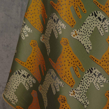 Leopard Jacquard Woven Fabric: Metallic Floral Embossed Upholstery, Sewing DIY