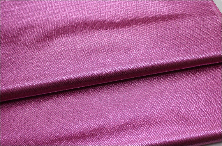 Gold & Silver Brocade Fabric: Small Squares, Costume Dress Material