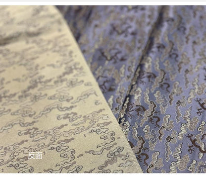 Chinese Brocade Fabric: Silk Blend, Cheongsam Qipao Material, 29.5" Wide
