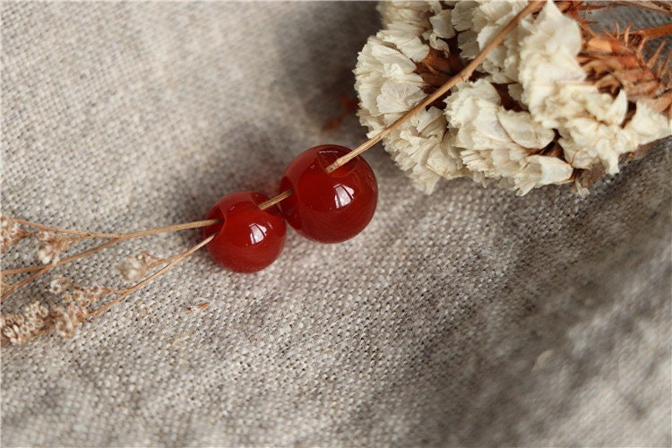 10mm Natural Gemstone Buttons: Lapis Lazuli, Agate Sewing Fasteners