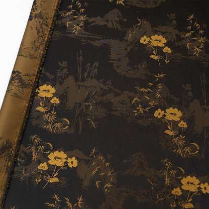 Nishijin Woven Gold Thread Brocade: Jacquard Silk Fabric, 59" Wide