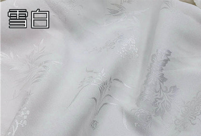 Floral Jacquard Brocade Satin Fabric - 60" Wide Cosplay Costume Material