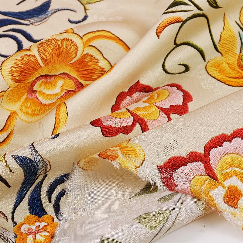 Tissu viscose shantung : 100 % rayonne, largeur 147 cm (58 po) – Costumes, décoration, couture