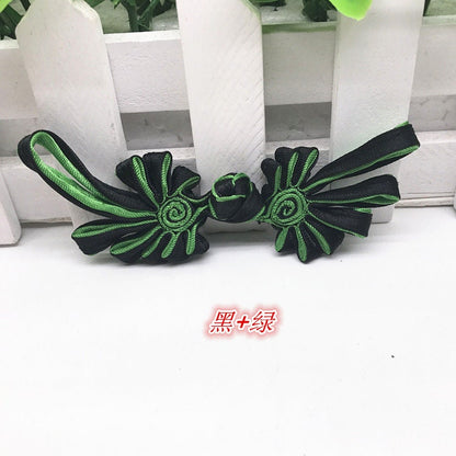 Handmade 9colors fabric Sewing Fastener Chinese Closure Knot Cheongsam Frog Buttons
