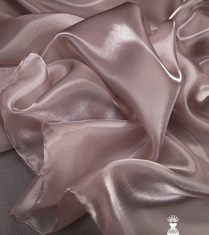 Water-Shine Silk Satin Fabric: Metallic Luster, 57" Wide