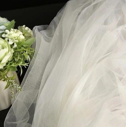 Blue Tone Mesh Fabric ��� Wedding & Party Decorati" Wide (By The Meter)