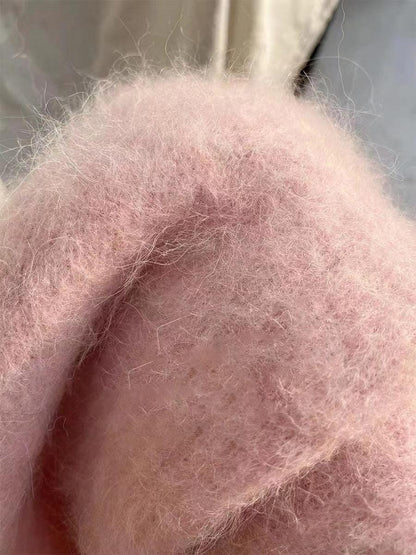 Fil de soie mohair arc-en-ciel : dentelle teinte à la main pour le tricot et le crochet