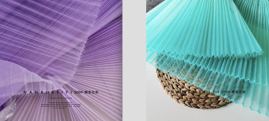 Pleated Organza Fabric: Stiff Texture, 59" Wide - Designer Crafts