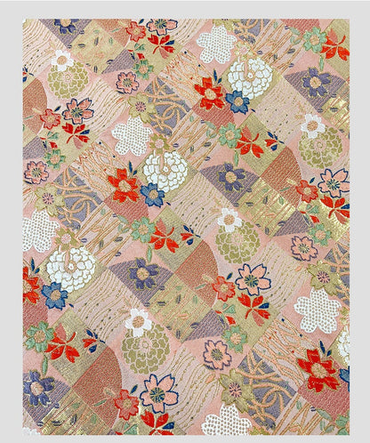 Nishijin Ori Kinran Fabric: Japanese Kimono Cheongsam Doll Sewing Fabric