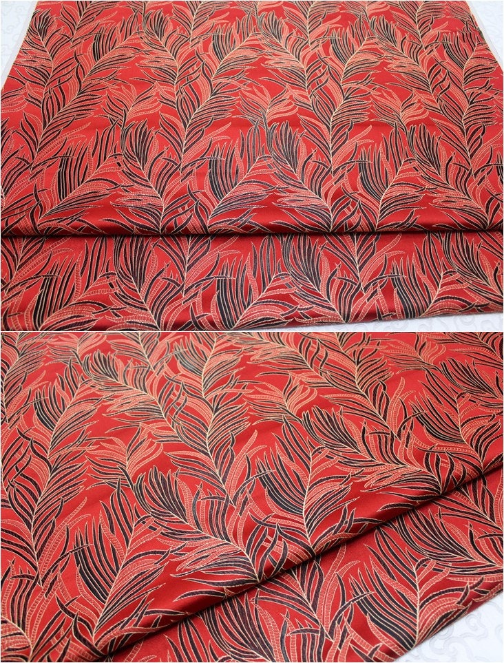 Cypripedium Brocade Fabric: Jacquard Cheongsam Qipao Cosplay Kimono Fabric