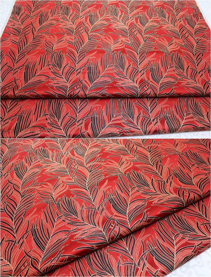 Cypripedium Brocade Fabric: Jacquard Cheongsam Qipao Cosplay Kimono Fabric