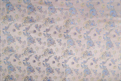 Tissu jacquard brocart à poissons rouges : style rétro, largeur 160 cm (63 po) - Vendu au mètre