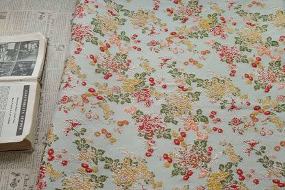Bana Jacquard Fabric: 3D Texture, Rayon Polyester Blend, 55" Wide