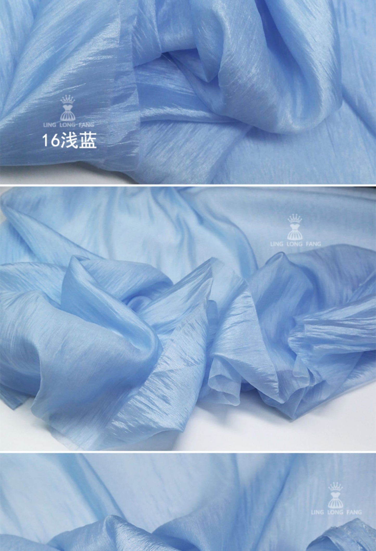 Shiny Glazed Rayon Blend Fabric: Lightweight Pearlescent Material, 59" Wide