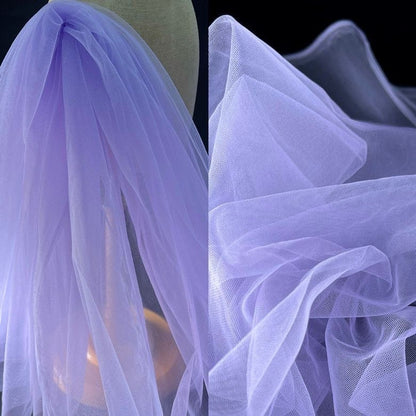 Tissu en maille douce romantique, voile, tutu, jupe, à faire soi-même, 150 cm de large