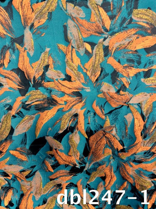 Tissu jacquard doré tissé : 150 cm de large, tissu d'ameublement et de couture