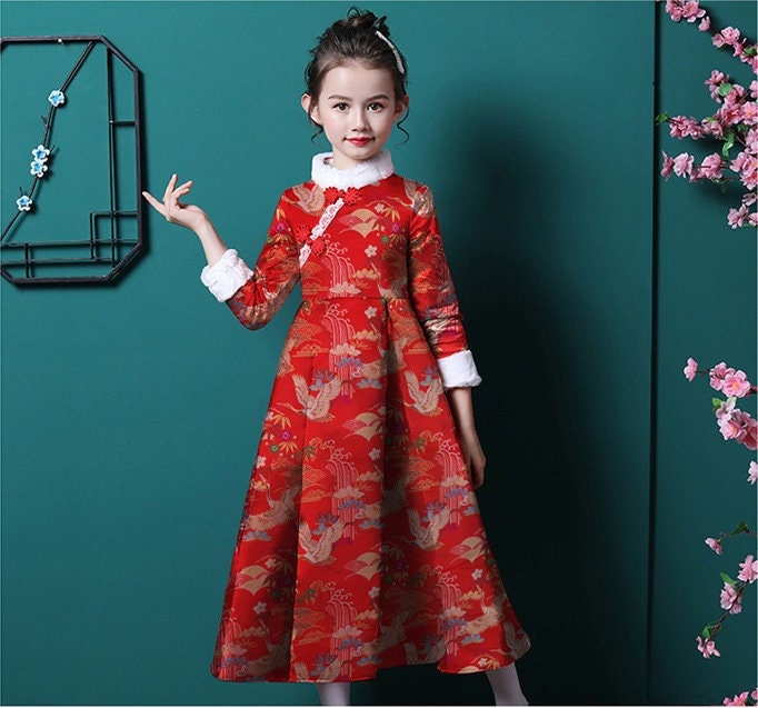 Jacquard Silk Brocade Fabric: Chinese Mongolian Gown, Tibetan Robe Decoration