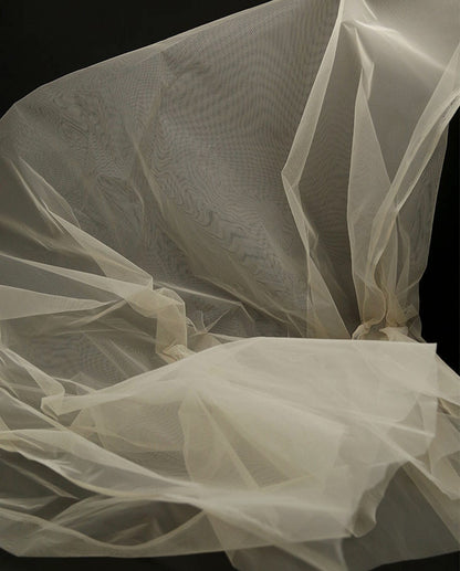 Stiff Organza Fabric: 62" Wide, DIY Wedding & Gown Material