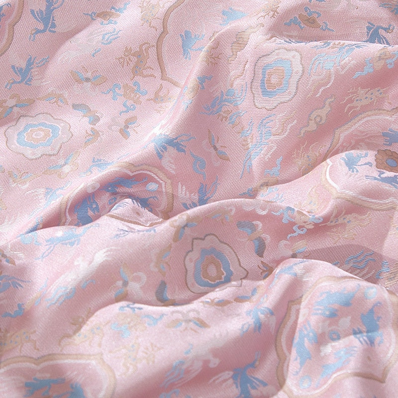 Forbidden City Brocade Fabric: 59" Wide Silk Rayon Blend