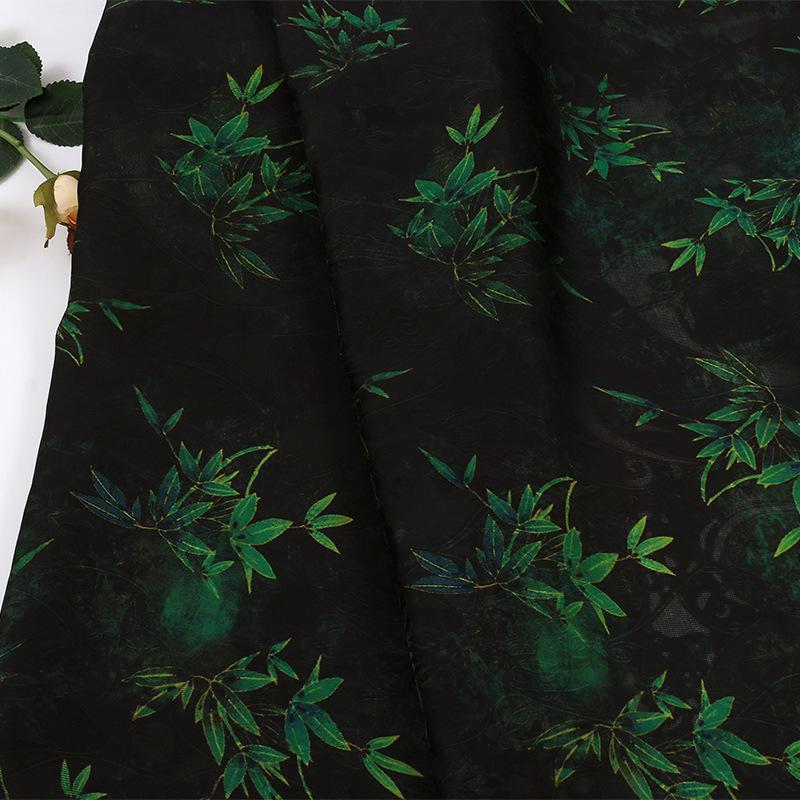 Chinese Geometric Baoxiang Pattern Shimmer Brocade Fabric ��� Shiny Floral Material for Cheongsam & D