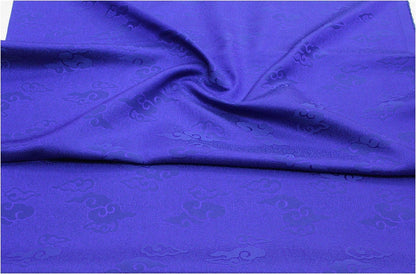 Cloud Brocade Fabric: Silk Rayon Jacquard, Costume Dress Material