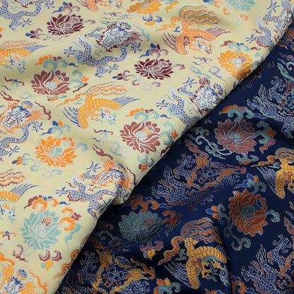 Chinese Brocade Fabric: Song Dynasty Style, 59" Wide