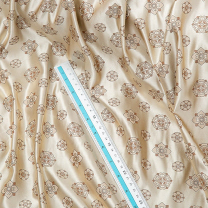 Pipa Flower Brocade Fabric: 59" Jacquard Silk Rayon Blend