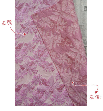 Country Style Embossed Floral Jacquard Fabric, Home Decor & Upholstery, 59"Wide