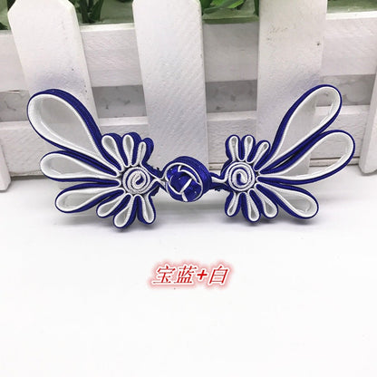 Handmade 9colors fabric Sewing Fastener Chinese Closure Knot Cheongsam Frog Buttons