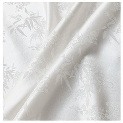 Bamboo Leaf Jacquard Fabric ��� Silk-Feel Ray" Wide