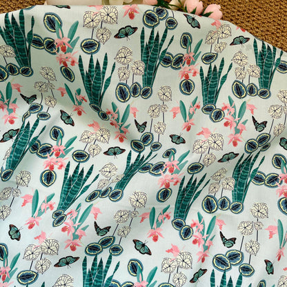 Hand Printed Cotton Sewing Fabric: Indian Quilting & Apparel