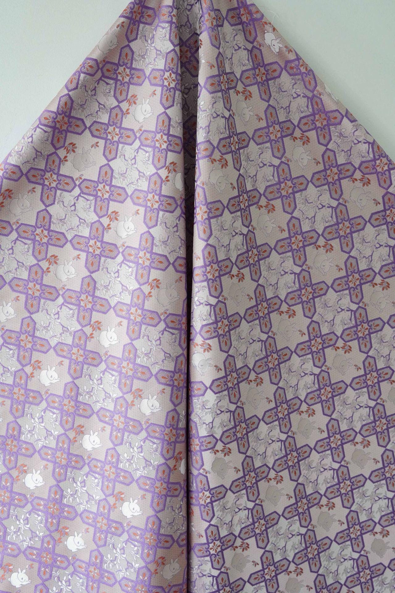 Song Brocade Woven Vest Fabric ��� Traditional Chinese Jacquard Material for Clothing & Craf"Wide