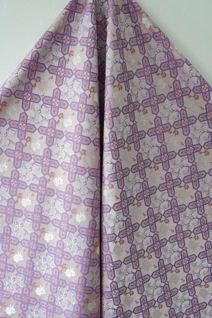 Song Brocade Woven Vest Fabric ��� Traditional Chinese Jacquard Material for Clothing & Craf"Wide