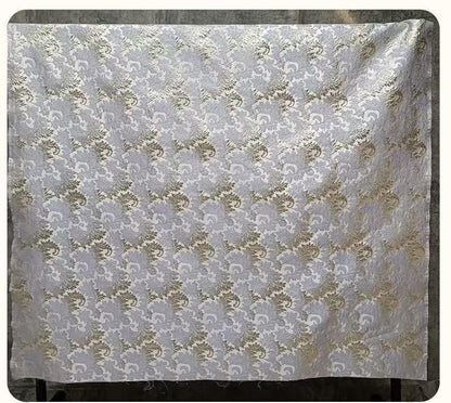 Tissu jacquard gaufré 3D, largeur 58 pouces