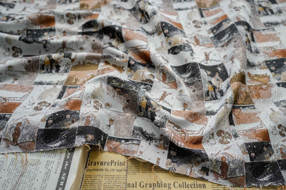 Avant-Garde Jacquard Fabric: Modern Upholstery & Dress Sewing (58"W By 1 Meter)