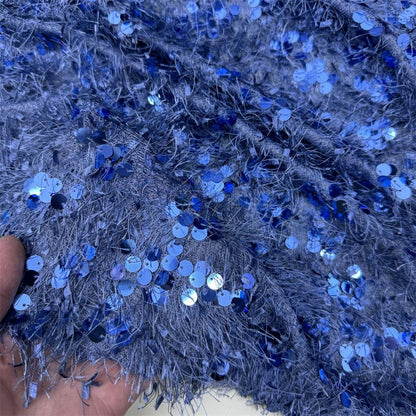 Fragrant Velvet Sequin Fabric | 51" Wide, Polyester