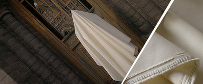 Shiny Bridal Satin Fabric: Heavy Wedding Gown Material, 59" Wide