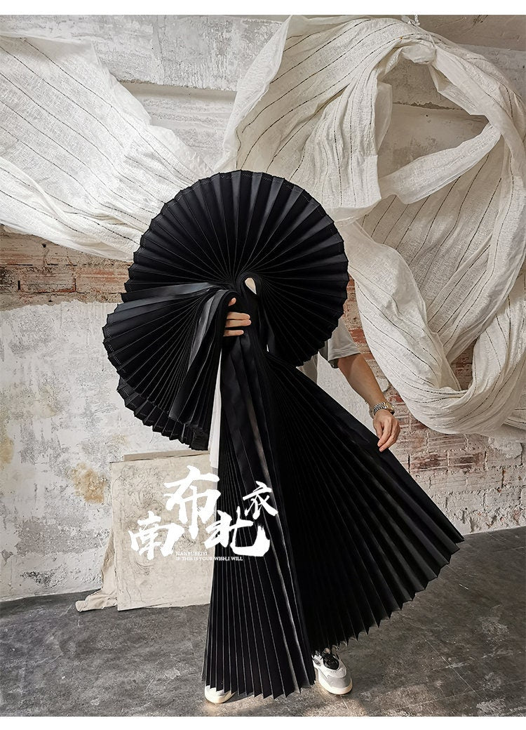 Pleated Organza Fabric: 3D Hand-Shaped Texture, 59"W - Wedding & Gowns