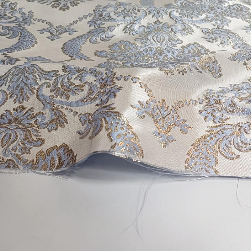 Palace Style Brocade Jacquard Fabric: 59"W Damask Material
