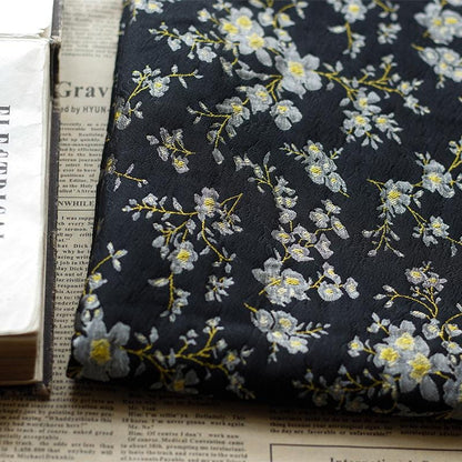 Gold Thread Jacquard Fabric: Retro Reversible Upholstery, Costume, Decor