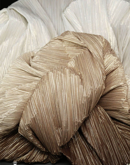 Pleated Crepe Fabric: 59"W Gradient Colors, DIY Costume & Decor