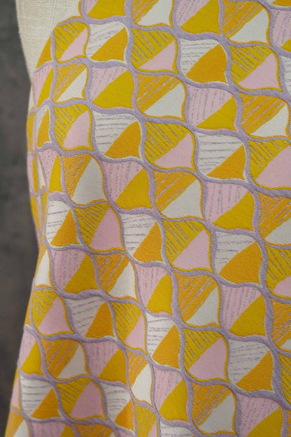 Fashion Geometric Fish Scale Jacquard Decorative Fabric ��� Quilting & Crafting Materi" Wide