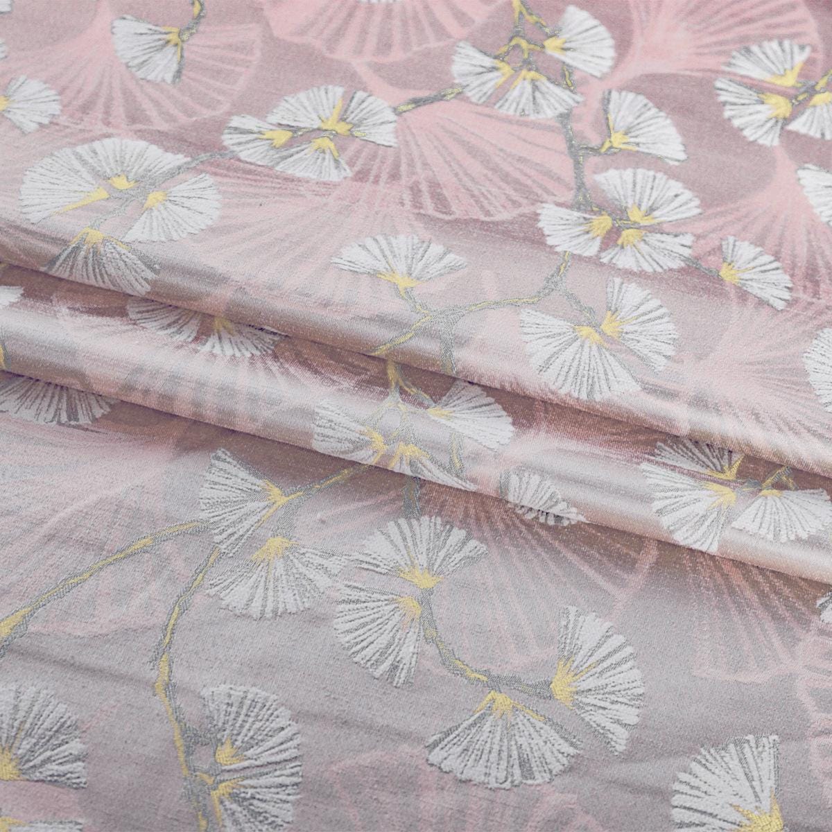 Phlox Flower Brocade Fabric: 59"W Chinese Upholstery Sewing Material