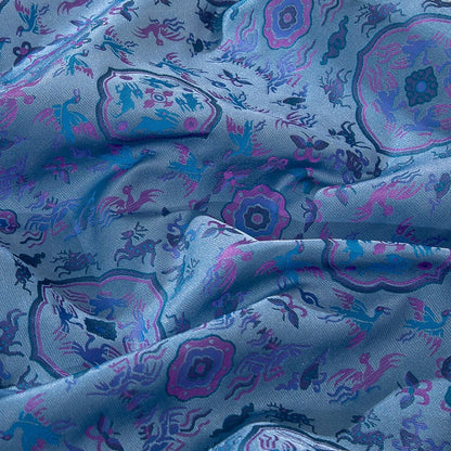 Forbidden City Brocade Fabric: 59" Wide Silk Rayon Blend