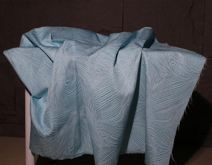 Embossed Jacquard Fabric: 3D Oil Painting Texture, 55'' Wide