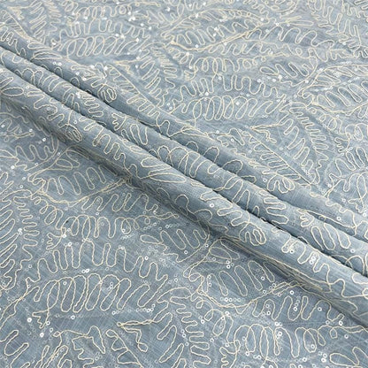 Tissu dentelle florale 3D : broderie pour mariage, bal de promo, qipao, confection de poupées