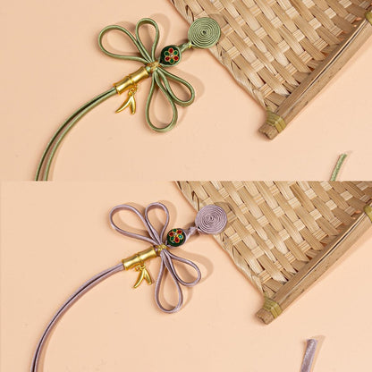 Handmade Chinese Knot Buttons: Satin Cheongsam Frog Closures