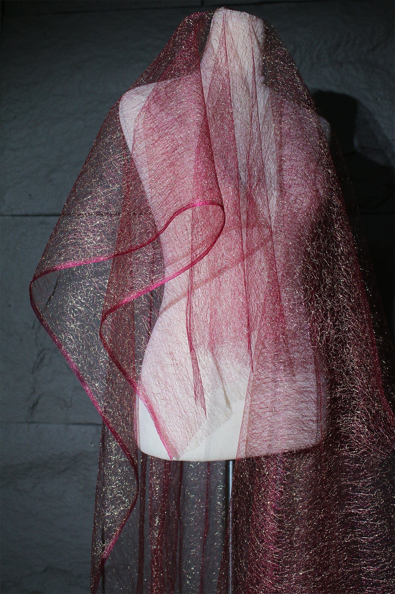 Tissu en maille pailletée, costume irisé, cosplay, vêtements de danse, 160 cm de large