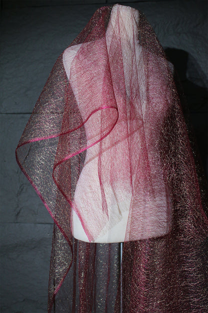 Tissu en maille pailletée, costume irisé, cosplay, vêtements de danse, 160 cm de large